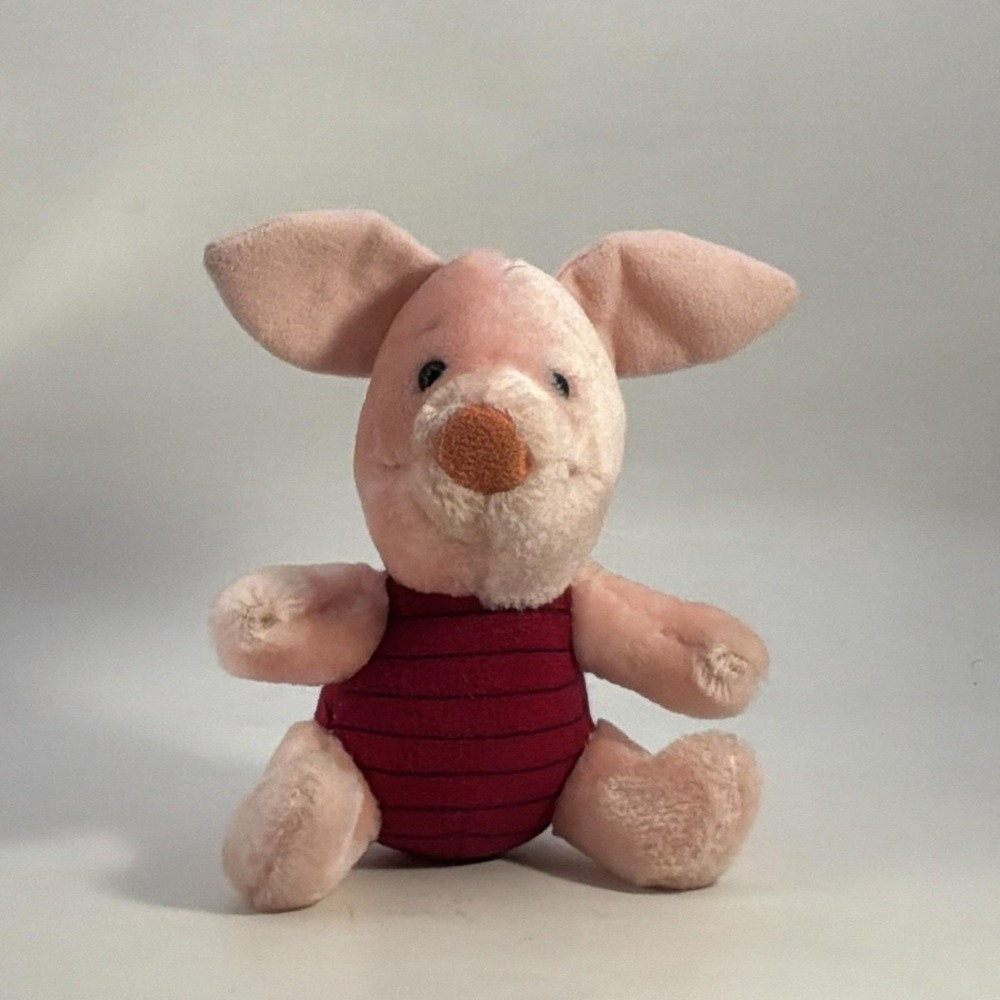 Disney Piglet Plush From Sears Walt Disney Productions 6" Vintage 1991